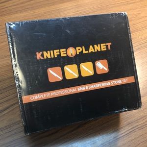 New Unopened Unused Knife Planet brand Professional Knife Sharpening Stone Set